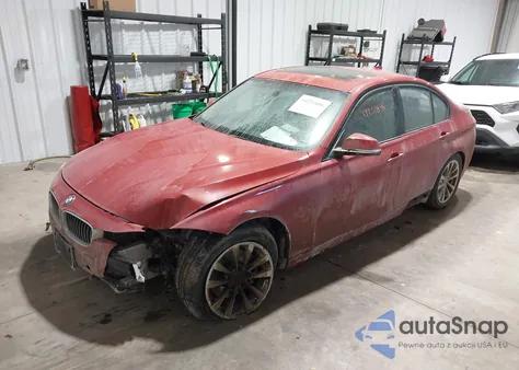 2016 BMW 320I xDrive z USA, uszkodzony, nr VIN WBA8E5G54GNT40653